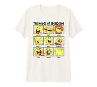 Spongebob The Silly Moods Maglietta Premium