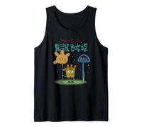 Spongebob Welcome to Rock Bottom Bus Stop Cartoon Canotta