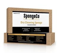 SpongeCo - Spugna per cancellare la fuliggine a secco - peli di animali domestici, fumo, fuliggine, polvere e sporco - 3x6 doppio, un'unità (1 x 3x6 doppia)
