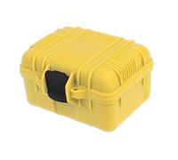 SPONGL Scatola portaoggetti per orologi, 1 scomparto per orologi, in plastica, portatile, impermeabile, in ABS