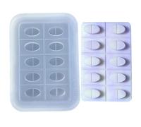 SPONGL Stampi in silicone, forma farmacologica, facile da pulire, versione completa versatile, farmaci, stampi per compresse