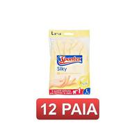 spontex 12 PAIA - GUANTI SILKY GRANDE cura casa e persona