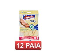 spontex 12 PAIA - GUANTI SILKY MEDIA cura casa e persona