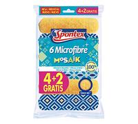 Spontex Bayeta Micr.Mosaik 4+2
