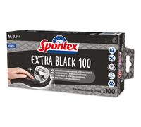 Spontex Einmalhandschuhe Extra Black 100 NUOVO