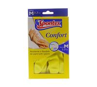 Spontex - Guanti Confort Taglia M [6 Paia], 6 Unità