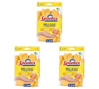 Spontex Guanti Milleusi Taglia L (Confezione da 3)