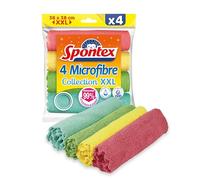 Spontex MF Collection 2+1 Microfiber Cloth, Multicolore, 3 Count (confezione da 1)