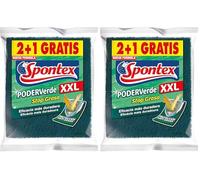 Spontex Paglietta Potere Verde Xxl 70 g (Confezione da 2)