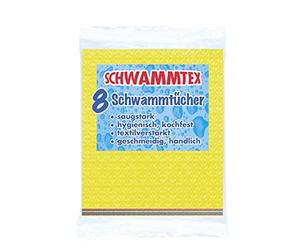 Spontex - Panno in spugna super assorbente e durevole, in viscosa, biodegradabile (1 x 8 pezzi)