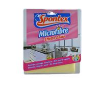 6PZ SPONTEX PANNO MICROFIBRE Effetto Daino Tutte le Superfici Morbida Trama