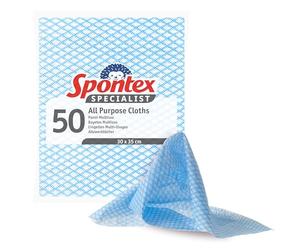 Spontex Specialist tutti i panni multiuso blu 50 per confezione