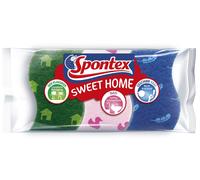 Spontex Spulschwamm Sweet Home x3 NUOVO