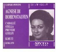 Spontini - Agnese Di Hohanstaufen