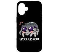Spooder Mamma che Salta Ragno Aracnide Pet Spooder Mamma Custodia per iPhone 16
