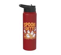Spookgetti Ghosts Pumpkins Bats Fun Stainless Steel Insulated Water Bottle