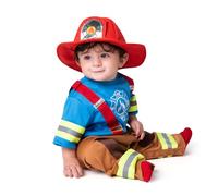 Spooktacular Creations Baby Unisex mini Pompiere Costume di Halloween per Bambini per Ragazzi, Scuola, Festa di Evento Abito Up-1824
