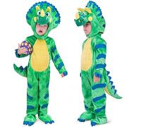 Spooktacular Creations bambino triceratops dinosaur costume (12-18 mesi) verde