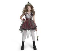 Spooktacular Creations Costume da regina del ballo dark per bambina, costume da regina del ballo goth per bambini, bambine, Halloween
