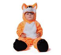Spooktacular Creations Costume da volpe per bambino di Halloween, tuta da volpe unisex per bambini Tuta per Halloween Dress Up Party-3T