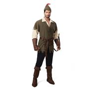 Spooktacular Creations Costume di Halloween per adulti, Robin Hood, taglia S