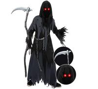 Spooktacular Creations Costume di Halloween per bambini e ragazzi, taglia S (5-7 anni), medio (8-10 anni), scuro (10-12 anni) (XX-Large (14-16 anni)