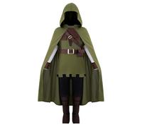 Spooktacular Creations Costume di Halloween per ragazzi Robin Hood, verde, elegante, arciere, per bambini, medievale, rinascimento, Halloween, giochi di ruolo, feste