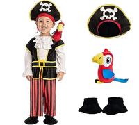 Spooktacular Creations Costume pirata per bambini per trucchi o trattamenti per bambini di Halloween, feste di abiti (piccoli (5-7 anni))