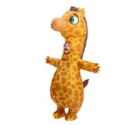 Spooktacular Creations Costumi gonfiabili di Halloween Unisex Giraffe Funfe Full Body Body Body Danning costumi per festival natalizie Fiesta Medum Child Events (7-10)