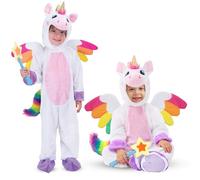 Spooktacular Creations Unicorn Costume (12-18 Mesi) Bianco