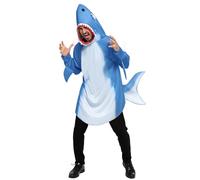 Spooktacular CreationsBlauhai-Kostüm für Erwachsene e Herren für Halloween, Kostümparty, Süßes oder Saures, Cosplay-Party-L