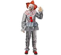 Spooktacular CreationsCostume da clown spaventoso per bambini, costume da clown spaventoso per Halloween per bambini, costume da clown assassino per bambini (taglia M)