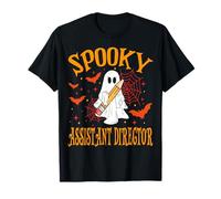 Spooky Assistente Direttore Fantasma Divertente Scuola di Halloween Maglietta
