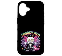 Spooky Axolotl Halloween Vibes Carino Raccapricciante Axo Costume Custodia per iPhone 16