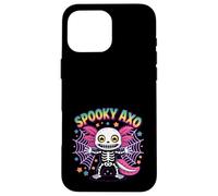 Spooky Axolotl Halloween Vibes Carino Raccapricciante Axo Costume Custodia per iPhone 16 Pro Max