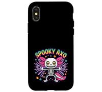 Spooky Axolotl Halloween Vibes Carino Raccapricciante Axo Costume Custodia per iPhone X/XS