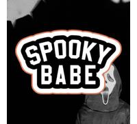 Spooky Babe Halloween Notebook: Trendy spooky aesthetic • Cute goth & Halloween vibes • Great boo basket filler • Fun October notebook for journaling, doodling, or gift-giving