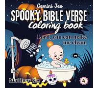 Spooky Bible Verse Coloring Book 4: A Unique Bible coloring book for teens and adults, fun activities connected faith in a different style, creating ... peace and easy to learn the Bible.