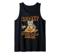 Spooky Biscuits Club Funny Cat Halloween Cottura Canotta