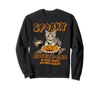 Spooky Biscuits Club Funny Cat Halloween Cottura Felpa