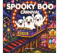 SPOOKY BOO: CARNIVAL: Join the carnival fun with 45 exciting coloring pages filled with festive masks, clowns, parades, balloons, rides, and more. ... and keeping kids entertained for hours!