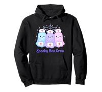 Spooky Boo Crew Pastello Carino Fantasma Medico Infermiere Halloween Felpa con Cappuccio