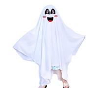Spooky Cape Robe - Abbigliamento elegante, tuta in costume | Foglio bianco Outfit di Halloween per il personaggio del festival Masquerade Girl Girl Boy Look Awwear Agiting Trick Show Show Abbigli