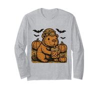 Spooky Capybara e Turtle Zaino Boba Kawaii Halloween Maglia a Manica
