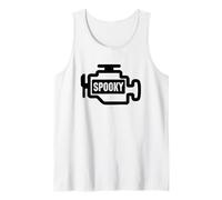 Spooky Check Engine Light Funny Car Canotta