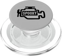 Spooky Check Engine Light Funny Car PopSockets PopGrip per MagSafe