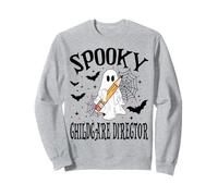 Spooky Childcare Direttore Halloween School Felpa
