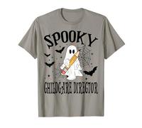 Spooky Childcare Direttore Halloween School Maglietta