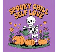 Spooky Chill Self Love Coloring Book for Kids Ages 2-8: Build Focus For Early Learners Party Favor Relaxing Easy Outlines Screen Free Quiet Time Build ... Early Learners Party Favor Relaxing Easy Out