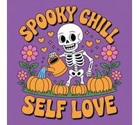 Spooky Chill Self Love Coloring Book for Kids Ages 2-8: Cute Simple Pictures Calm And Engaging Activity For Boys And Girls Great Christmas Gift Build ... GiftCute Simple Pictures Calm And Engaging